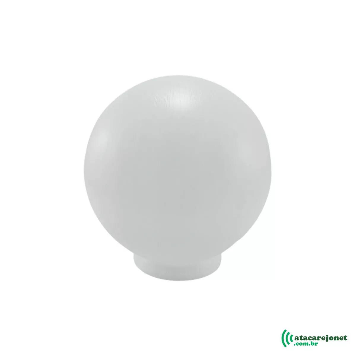 Luminária Plástico Branca Tipo Globo Bolão - Luconi