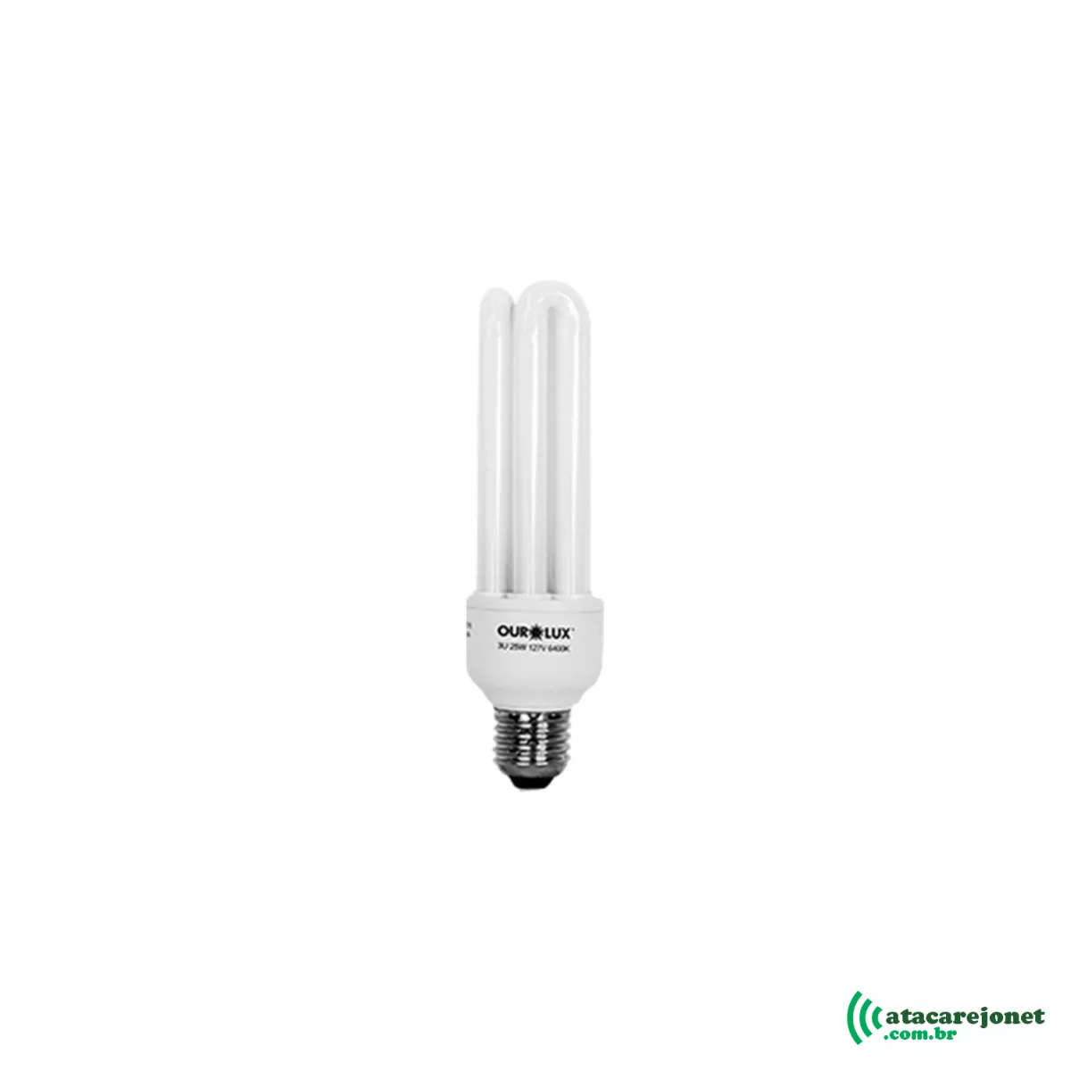 Lâmpada Eletrônica Simples Luz Branca 220V x 30W - Ourolux